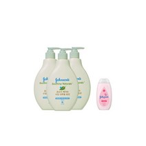 존슨즈베이비 수딩 너리싱 로션 400ml x3