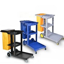 청소카트 이동식 청소 호텔 모텔 운반카 구르마 수레, J 패키지 (색상문의)