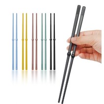 젓가락 VT 99.9% 항균 젓가락 5P 세트 / 2P 세트 (5 colors) 위생 교정 젓가락 학교급식 업소용 중국집식당 캠핑 프랜차이즈 대량구매가능, 그레이