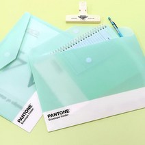 PANTONE 팬톤 봉투 파일, 민트