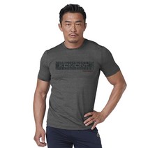 Kormont 기능성 빅로고 라운드넥 반팔 티셔츠 등산 작업복 스포츠 쿨링 KM0309
