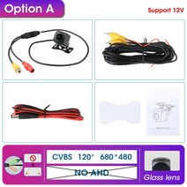 차량블랙박스 자동차블랙박스175 ° AHD 1080P 차량 후방 보기 캠 자동차 리버스 블랙 어안 렌즈 야간 투, 01 A-680x480-120deg