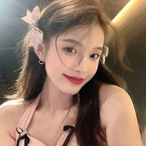 세트 공단리본핀 포니테일 헤어핀 머리핀 여성헤어핀