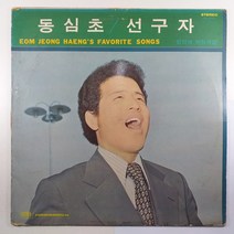 (중고LP 물세척) 엄정행 애창곡집/ 동심초/ 선구자/ 1976년 발매반/ 자켓 귀퉁이 닳음/ 음반 사용감 있으나 음질 양호함