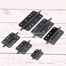 흑색가구경첩(5가지크기)(가구정첩/가구힌지/소품경첩/소품정첩/가구철물/가구부속), 4인치