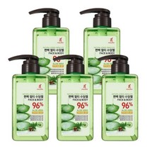 피톤치드 편백 알로에베라 수딩젤 피부진정 가려움증 스킨쿨링 열감 수분 보습제 바르는 알로에수딩젤 500ml 5개