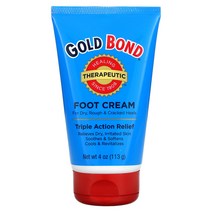 Gold Bond Therapeutic Foot Cream Triple Action Relief 4 oz 113 g