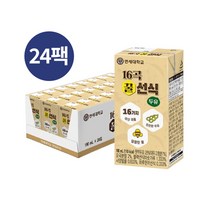 연세 16곡 꿀선식 두유 190ml X 24팩, 상세페이지 참조