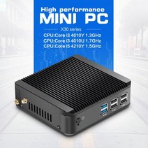 산업용 컴퓨터 INDUSTRIAL MINI PC X30 I3-4010y Fanless 베어본