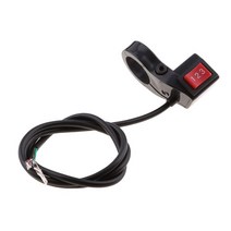 핸들 바 3단 위치 spdt 스위치 오토바이 전기 자전거 스쿠터 - 검정색 브러시리스