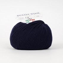 쎄비 보타니울 1볼 50g 90m 22색 8ply 엑스트라 파인 메리노울100% 의류실 목도리실, 14. 검은네이비