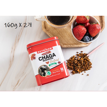 캐나다 뉴트리돔 차가 버섯 티 그라인드 160g *2, 2개