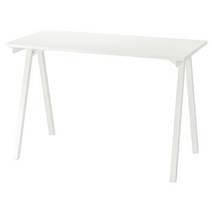 이케아 TROTTEN 트로텐 책상 화이트 120x60cm, 화이트 594.295.42