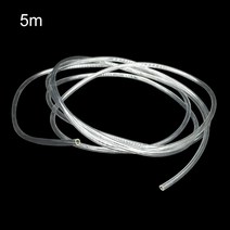 미니산소통 공기통 pu 46mm 물고기 탱크 co2 튜브 파이프 수족관 산소 가스 파이프 수생 식물 co2 발전기 조절기 반응기 시스템 키트 세트, 5m, 4x6mm