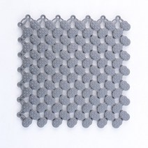 베란다 물빠짐 매트 잘라쓰는 세탁실 테라스 야외 난간 옥상 화장실 다용도실 욕실, 어두운 회색