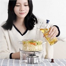 힙스터샵 신기한물병 유리병 투명 새소리 먹방 디자인 특이한, I