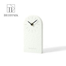 탁상시계 엔틱 레트로 빈티지 탁상용 북유럽 오리엔트, 아이보리 키높이 시계-비치 스타일
