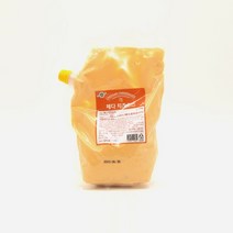 썬리치 체다 치즈 소스 파우치 냉장 1kg, 1