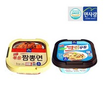 면사랑 크림우동 5개+볶음짬뽕면 5개 배송비포함, 1