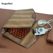 전기 천연 옥 매트 열 마사지 등 치료 자궁 경부 통증 완화, 01 Design 1_03 AU