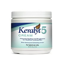 keralyt 5 건선 크림 전신 5 살리실산 각질 제거 스킨 로션 가려움 발적 건조 거칠기 및 각질 제거 촉진, 5 크림
