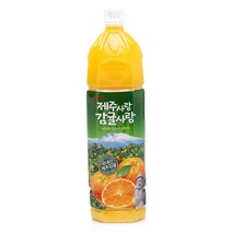 롯데칠성 롯데칠성 제주사랑감귤사랑 1.5L 4펫, one color, free