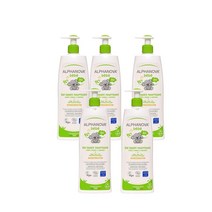 베베 너리싱 클렌징 젤 500ml Alphanova Bebe Gel Lavant, 5팩