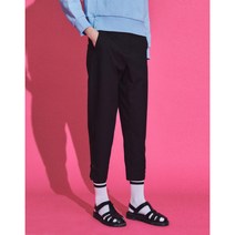 [헤지스레이디스] [헤지스 여성] [22SS] HSPA2B201BK 블랙 폴리 밴딩 조거