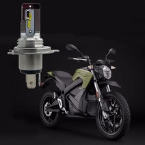 _ 대림Q2 다이나믹 오토바이 LED 12V H4헤드램프 2면 헤드라이트 모터 바이크, BLT 12v H4 오토바이LED 2면 블랙