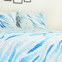 기타 바보사랑[파라다이스홈]지브라 라미리플 홑이불세트[퀸]