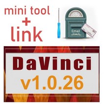 전문 자동차 소프트웨어 다빈치 다기능 플랩 애드블루 람다 칩튜닝, DaVinci 1.0.26 link, English