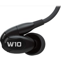 MMCX 오디오 및 블루투스 케이블이 포함된 Westone W10 싱글 드라이버 트루핏 이어폰, 단일옵션, 단일옵션