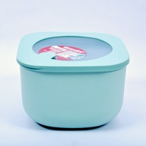 구찌니 다용도 전자렌지 냉장고 겸용 밀페용기 Medium사이즈 중형, 깊은형(민트), 1개