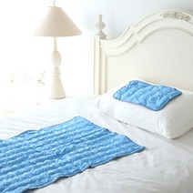 삼원 아이스 쿨매트 싱글 더블 세트 쿨부인 쿨젤매트, 01.싱글 단품_오션블루