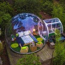 아지트돔 원형 농막 조립식 투명하우스 파고라, 침실 4m 통로 2m