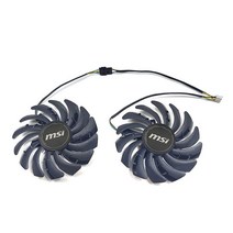 범용호환 NEW 87MM 4N PLD09210S12HH RX 5700 8GB ROEPEN OC GPU Fan，For MSI XT Graphics card cooling f, 01 1LOT