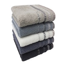 송월타월 카운테스마라 모던스티치 40수 160g, 상세페이지 참조, 그레이