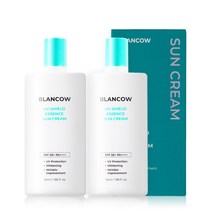 블랑카우 유브이 쉴드 에센스 선크림 SPF50+ PA++++, 2개, 55ml