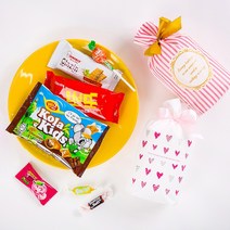 미니 간식 주머니 20팩 [무료배송+무료라벨] 소풍 단체 간식 어린이 생일 답례품 학원 개원 홍보 선물 교회 주일학교 단체 간식 달란트 시장 선물 체육대회 단체 간식, 미니 간식 주머니 20개