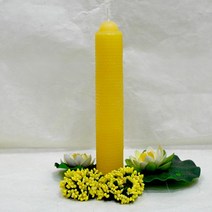 선우몰 밀랍 벌집 양초 - 꿀초 밀납캔들 필라초 기도초 잡냄새제거, 단품