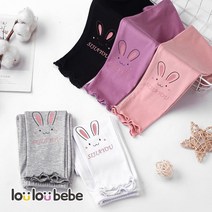 루루베베 여아 바니 레깅스 토끼 포인트 면 스판 아동 봄 여름 가을 겨울 간절기레깅스
