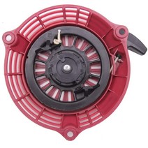 정원 공구 부품 혼다 용 스타터 어셈블리 4 ~ 5.5 HP 수평 및 수직 샤프트 엔진 (3 개의 장착 구멍 포함), 한개옵션0