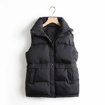 패딩 조끼 경량 반팔 뽀글이 크롭 유니클로경량 유니클로 허리스트링 발열 숏 여성 217