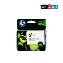 HP NO.61XL 정품잉크 CH563WA CH564WA, 컬러(대용량), 1개
