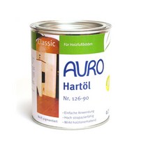 아우로 하드오일 백색 페인트 No.126-90 750ml, 0.75L-007.14.033