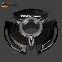 nmax pcx 호환슬라이더 프론트 리어 머플러 가드 Tmax 560 2021 오토바이 엔진 보호 커버 사이드 케이스 슬, 09 Black A