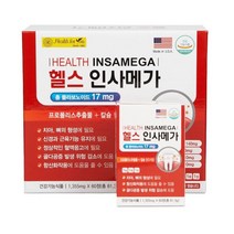 잇몸영양제 헬스 인사메가 60정x2개 120정 치아 건강, 1개