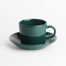[빈티지] 아라비아핀란드 TEEMA 띠마 딥그린 커피잔 세트 150ml