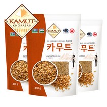 정품 카무트 쌀 400gX3봉, 단품
