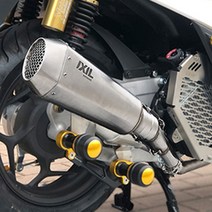 PCX 머플러 RC1 실버 IXIL 풀시스템 익실 21-22 혼다 pcx125 머플러튜닝, RC1 - 실버